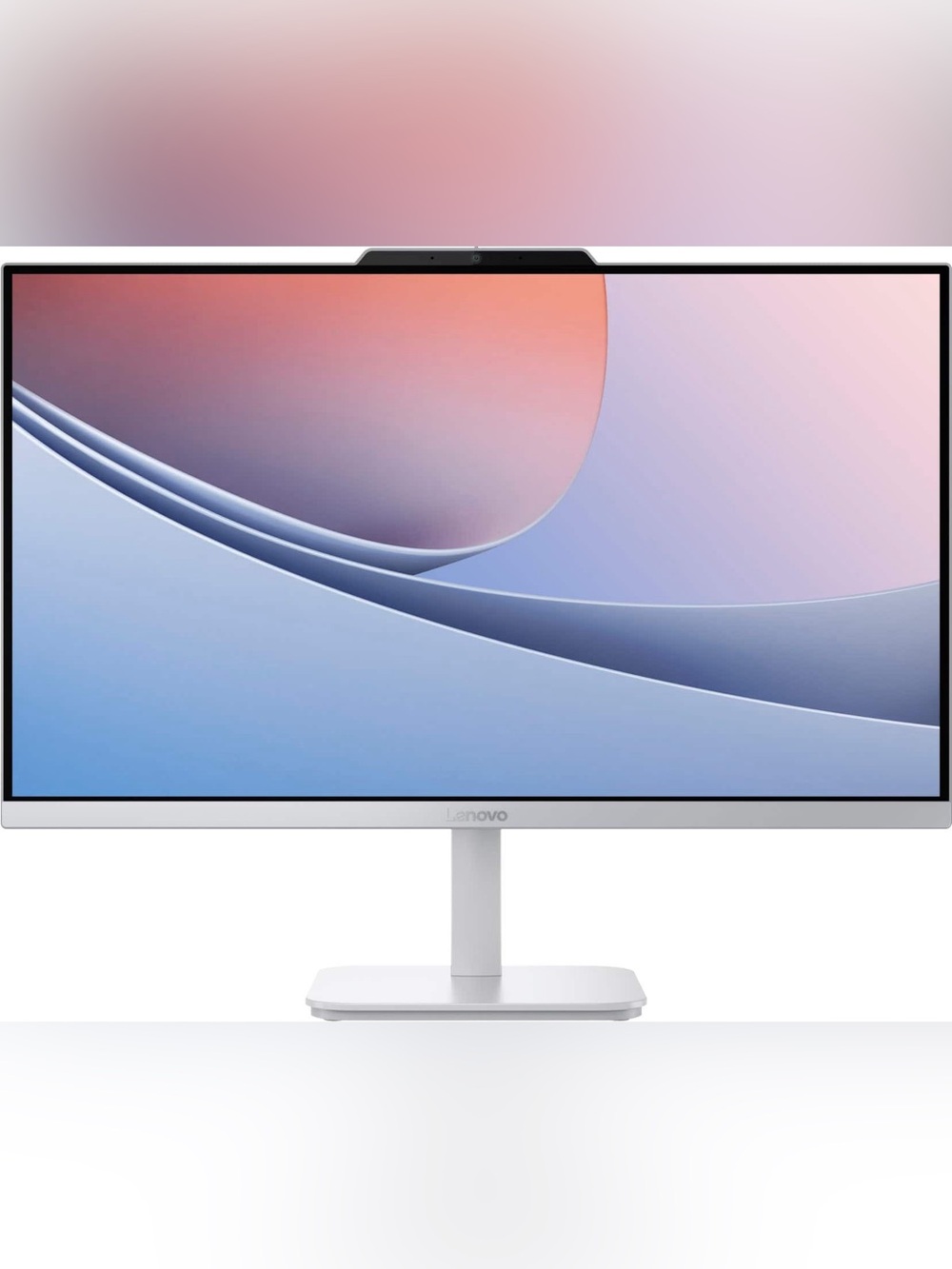 NEW Lenovo - A100 23.8" Full HD All-in-One - Intel Processor N100 Cloud Grey